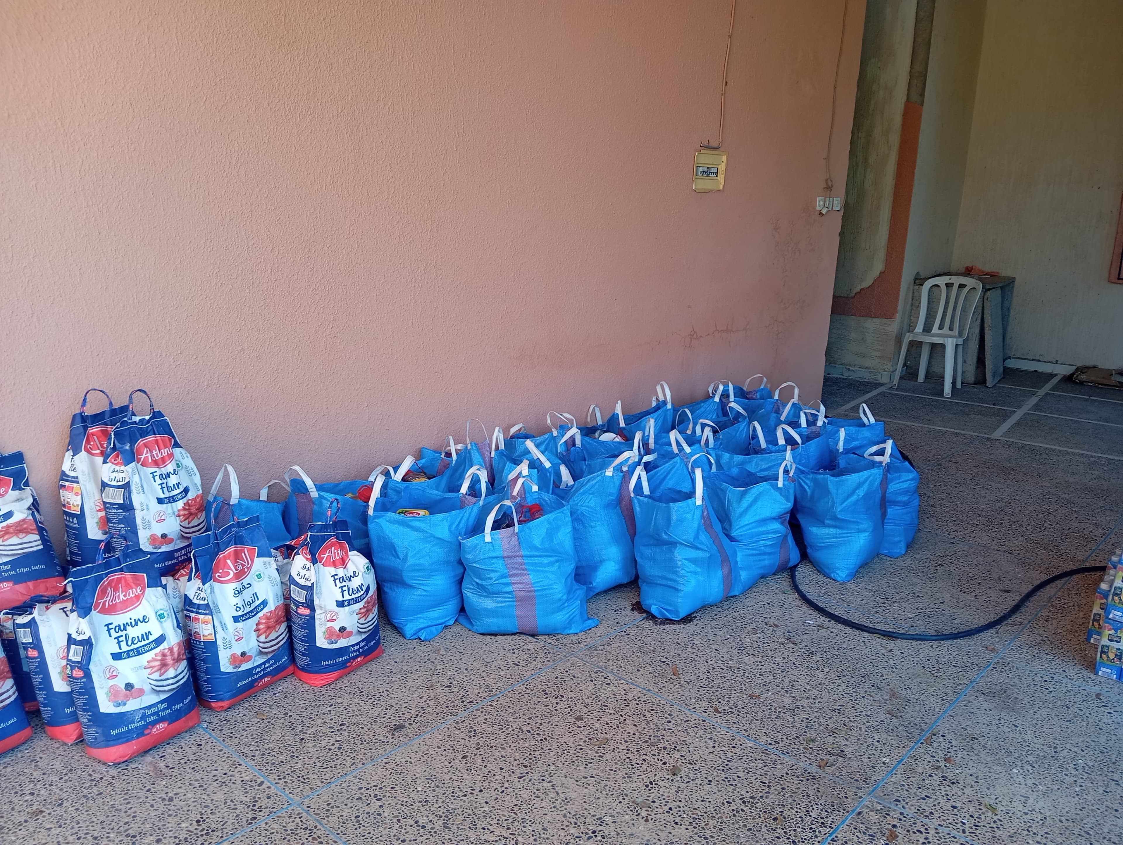 مبادرة قفة رمضان لدعم الأسر المعوزة