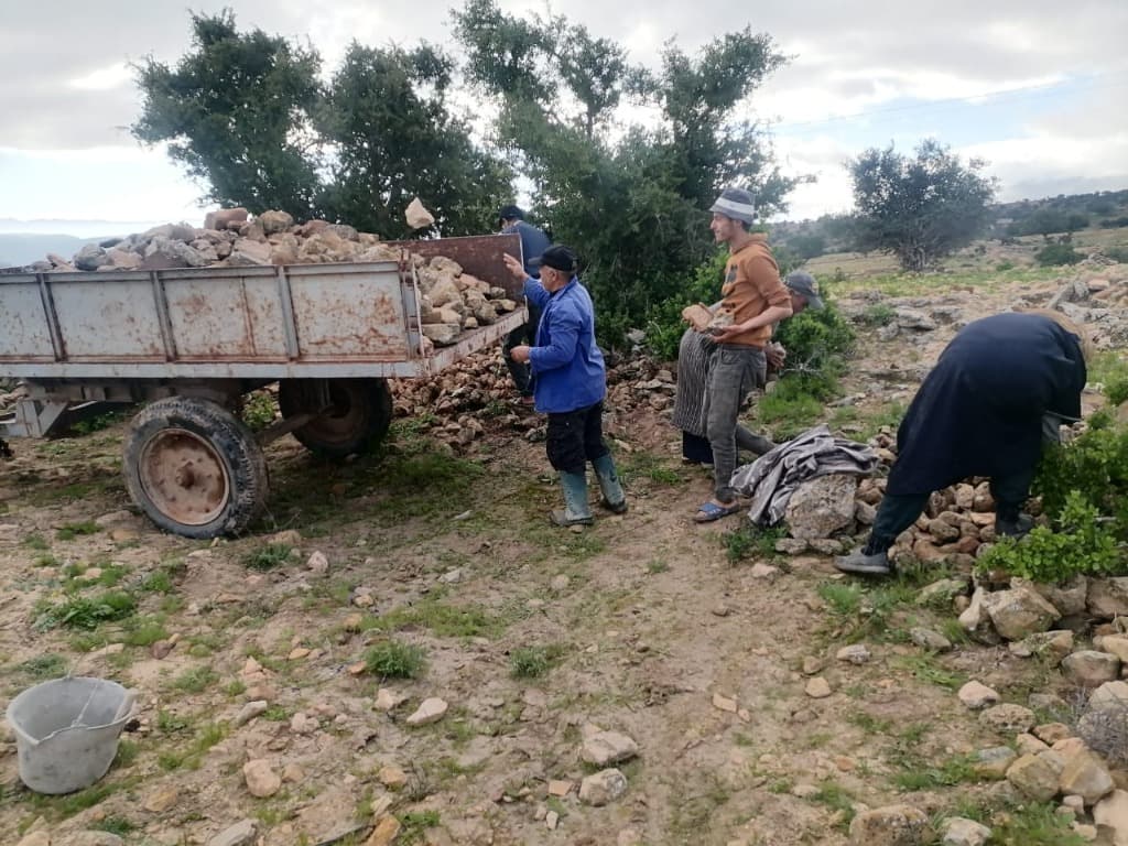إصلاح وتوسيع طريق آيت تابيا (إبشيشن)